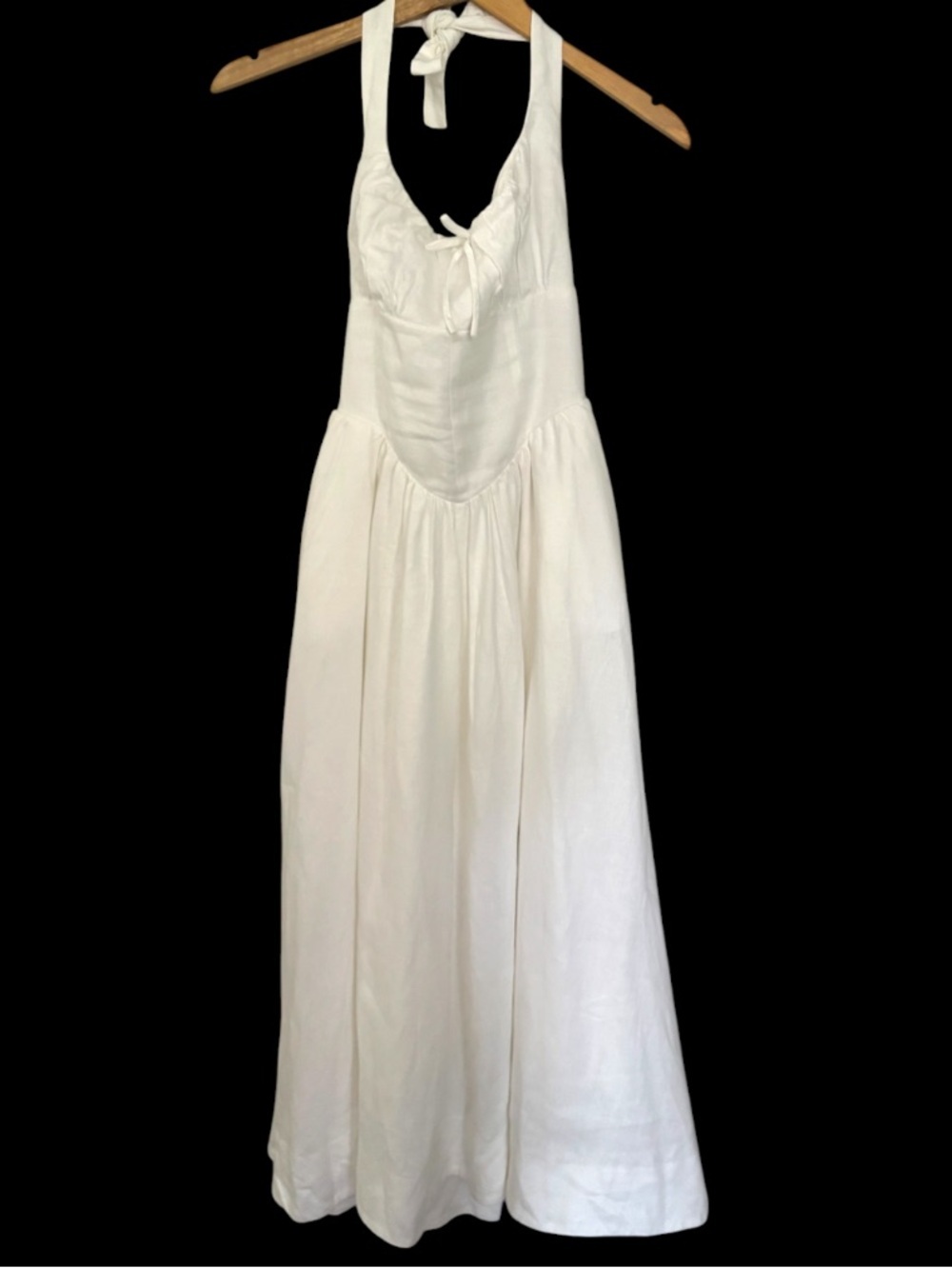 Reformation Balia Linen Midi Dress NWOT - Picture 5 of 8